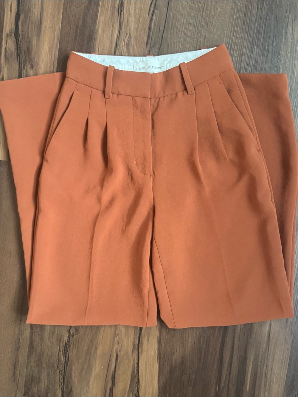 Aritzia Effortless Pants in Anise Brown